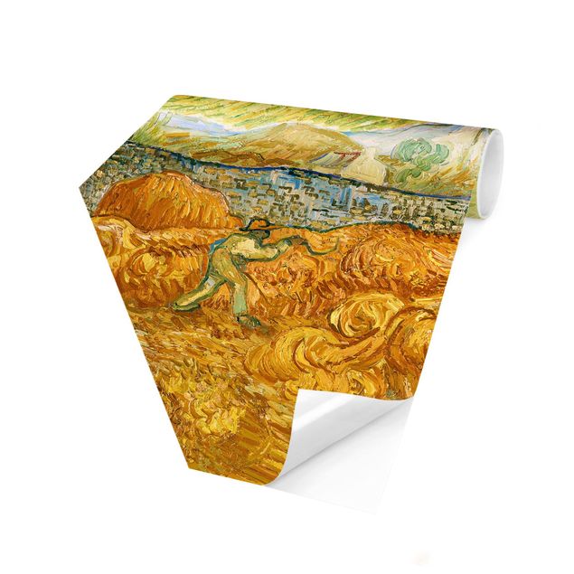 Courant artistique Postimpressionnisme Vincent Van Gogh - La moisson, le champ de blé