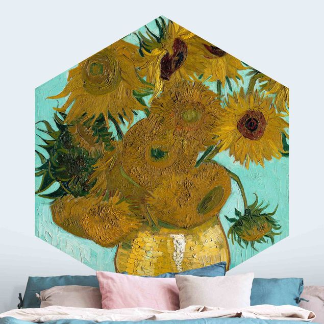 Tableau impressionniste Vincent van Gogh - Tournesols