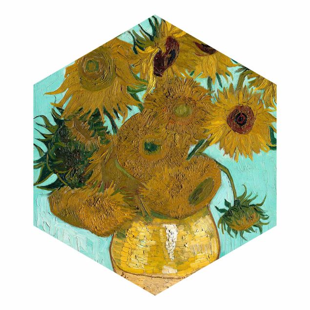 Papier peint tournesol Vincent van Gogh - Tournesols