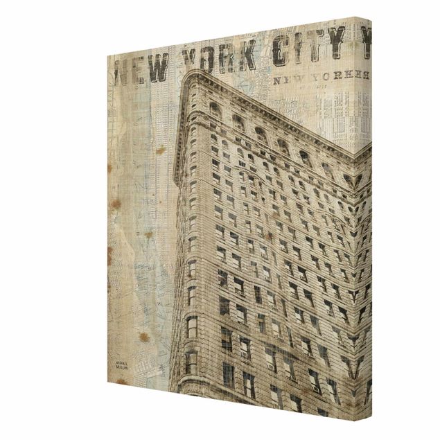 Tableaux muraux Vintage NY Flat Iron