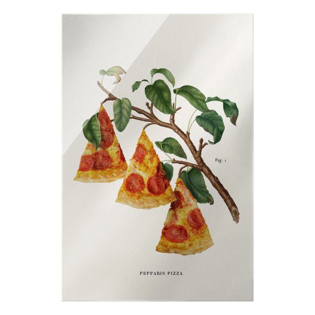 Tableaux de Jonas Loose Plante vintage - Pizza