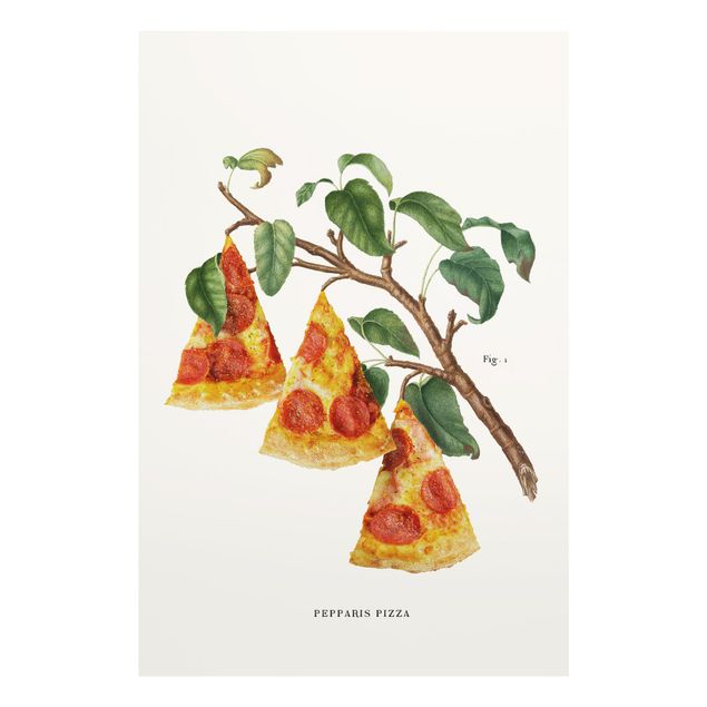 Tableaux de Jonas Loose Plante vintage - Pizza