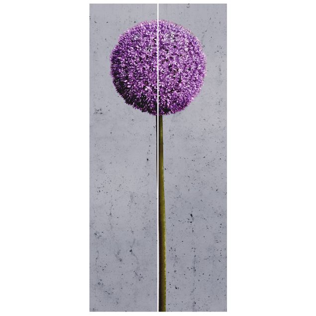 Papier peint fleurs Allium Round-Headed Flower