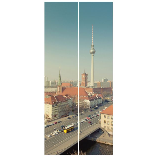 Papier peint architecture  Berlin le matin