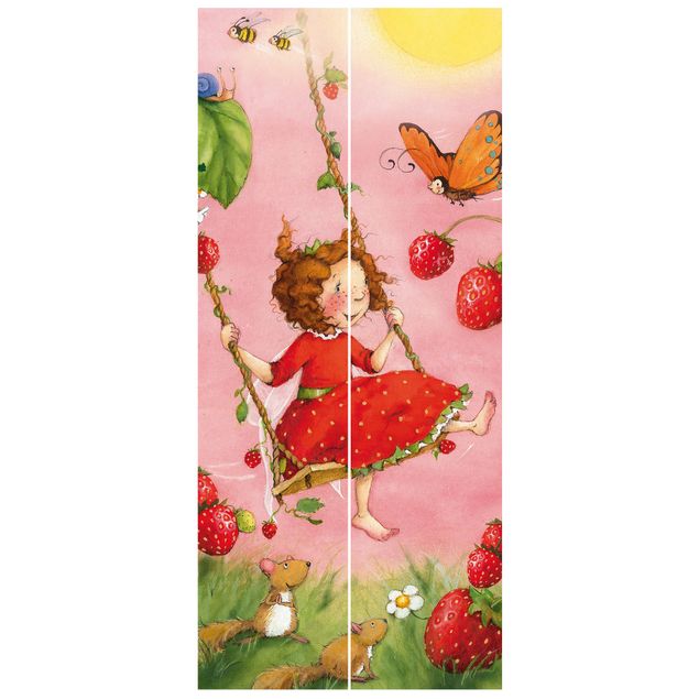 Papiers peints modernes The Strawberry Fairy - La balançoire dans l'arbre