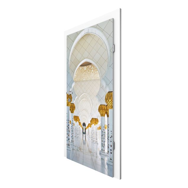 Papier peint moderne Mosquée à Abu Dhabi
