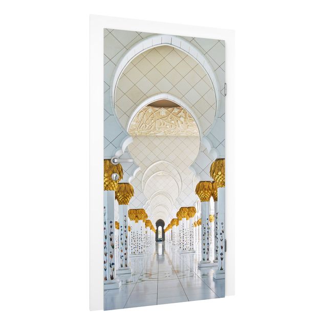 Papier peint 3D Mosquée à Abu Dhabi