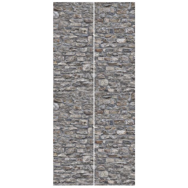 Papiers peints modernes Natural Stone Wallpaper Old Stone Wall