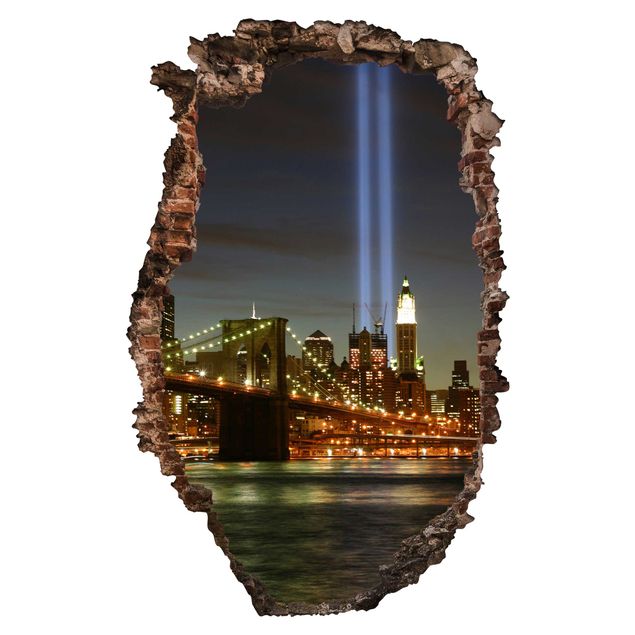 Stickers muraux ville Mémoire du 11 septembre