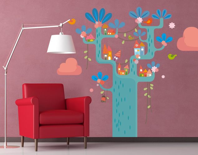 Sticker mural arbres No.EK153 Play Tree