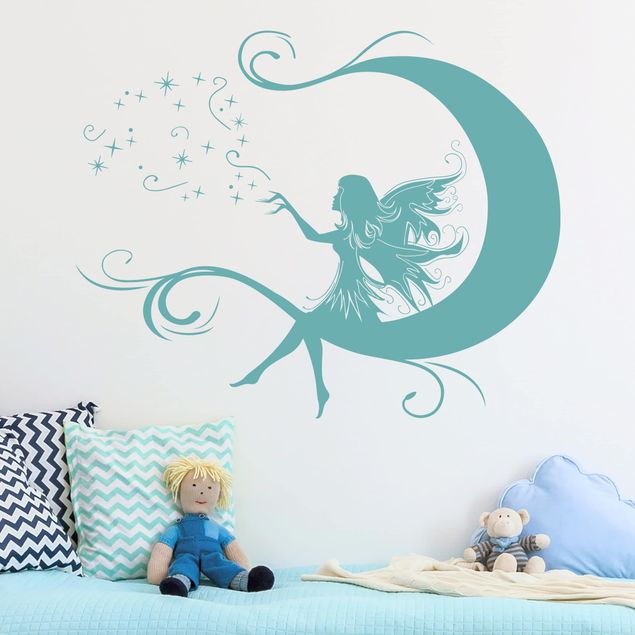 Sticker mural - Moon fairy