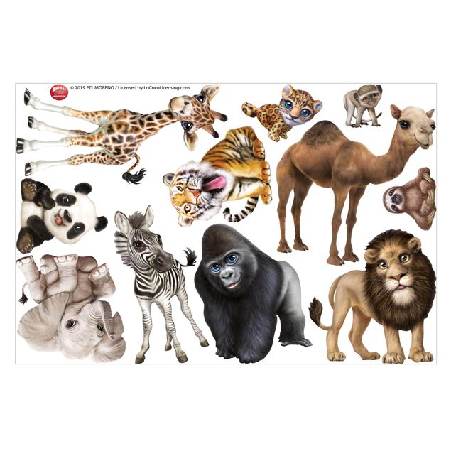 Sticker mural panda Animaux en Afrique
