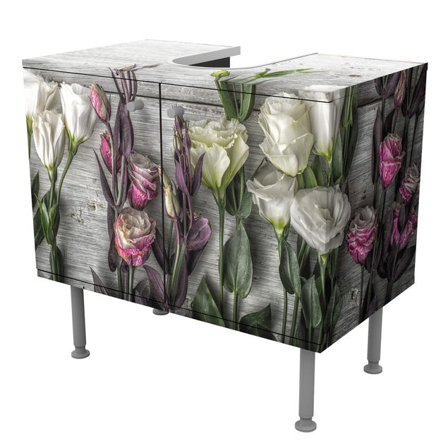 Meubles sous lavabo design - Tulip-Rose Shabby Wood Look