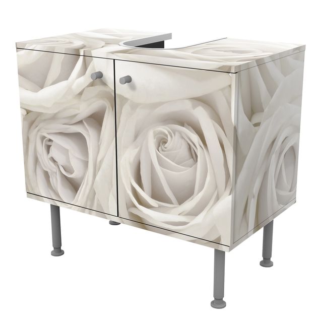 Meubles sous lavabo design - White Roses