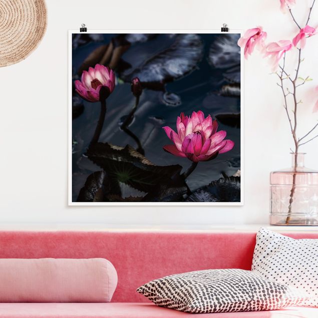 Tableau moderne Water lilies