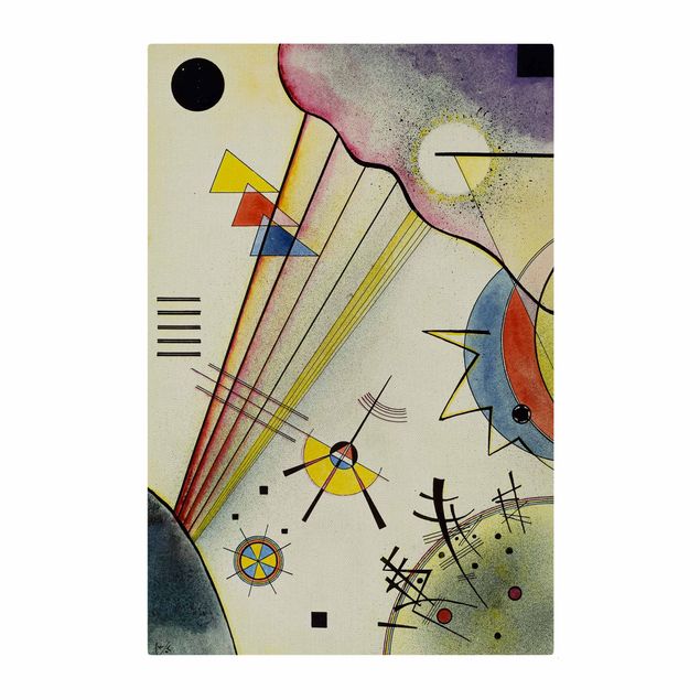 Tableau abstrait Wassily Kandinsky - Lien évident