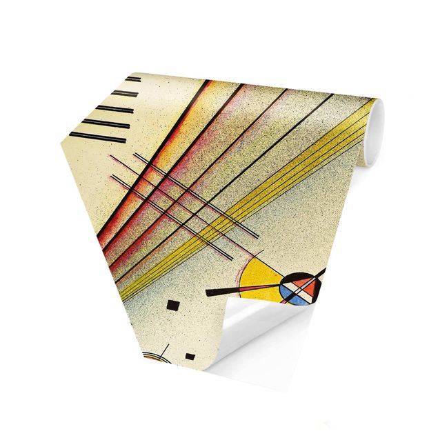 Papier peint hexagonal Wassily Kandinsky - Connexion significative