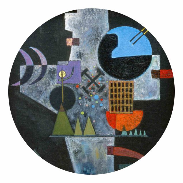 Tapisserie moderne Wassily Kandinsky - Forme de la croix