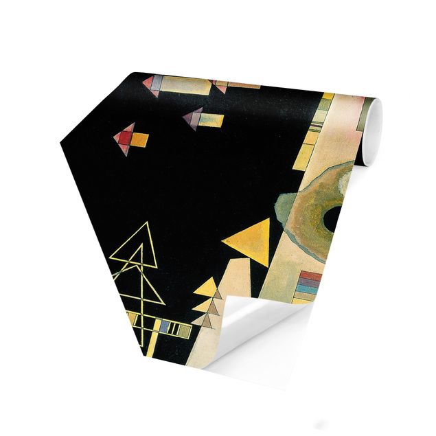 Papiers peintspanoramique hexagonal Wassily Kandinsky - Flèches