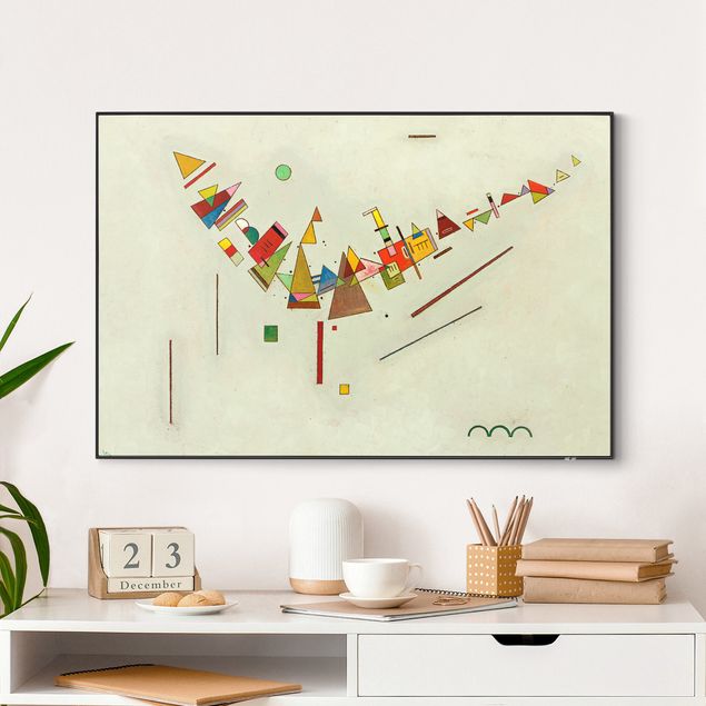 Tableau artistique Wassily Kandinsky - Balancement angulaire