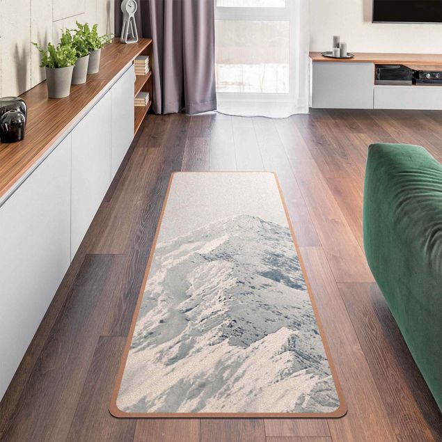 grand tapis blanc Montagnes blanches