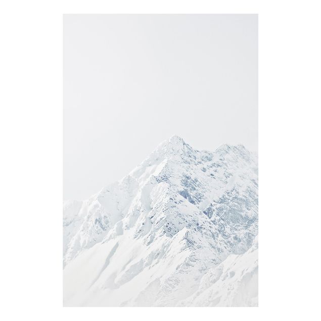 Tableau paysage Montagnes blanches