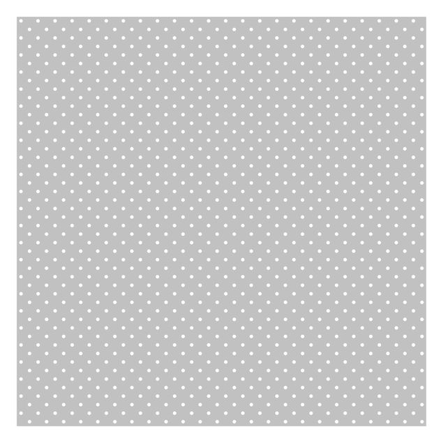 Tapisserie grise White Dots On Grey