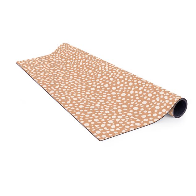 grand tapis pois blancs Sauvages
