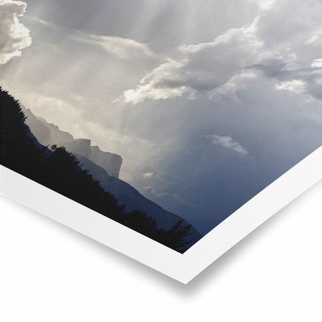Posters paysage Nuages sauvages
