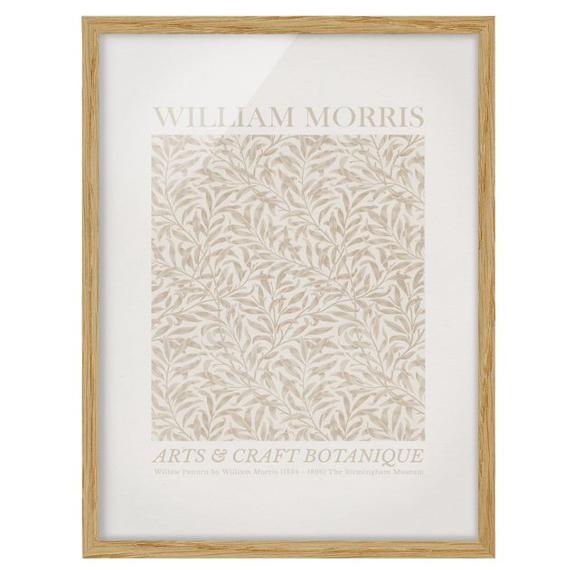Tableaux muraux William Morris - Willow Pattern Beige