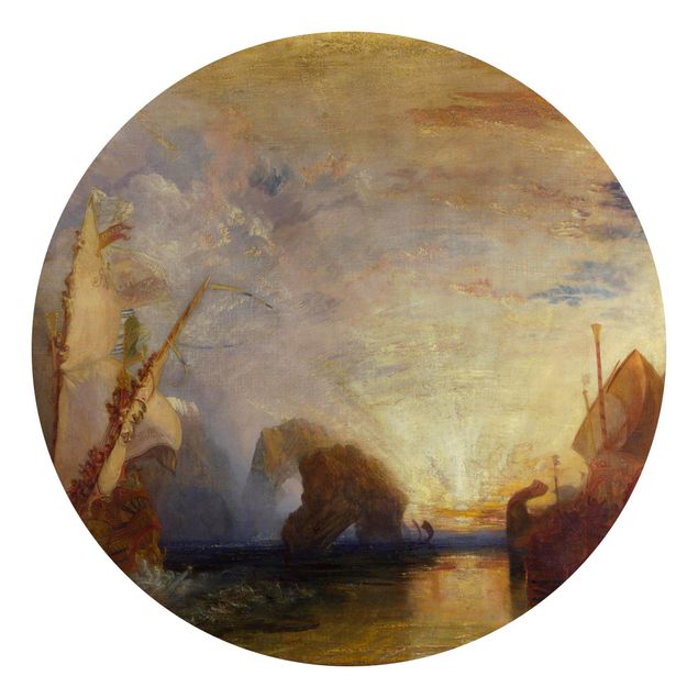 Papier peint coucher de soleil William Turner - Ulysse