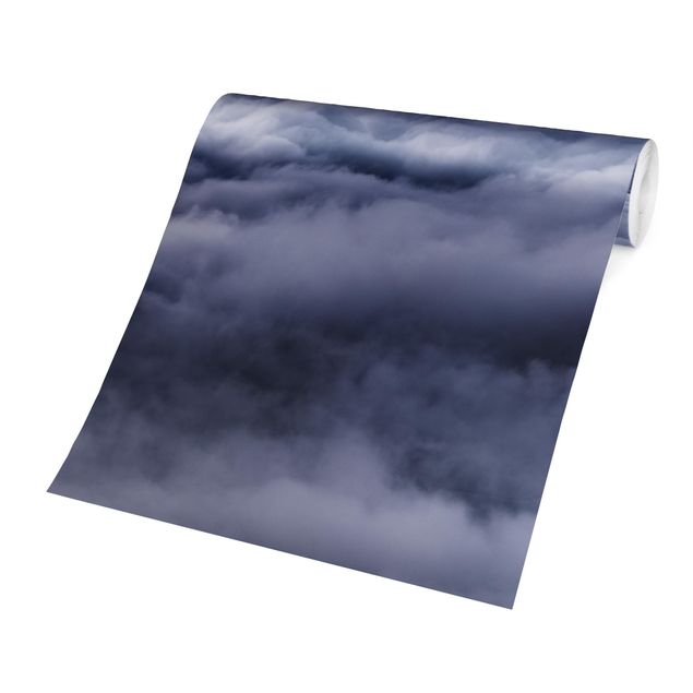 Papier peint paysage Mer de nuages dans l'Himalaya