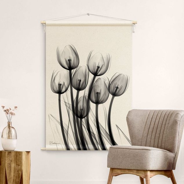 tapis de mur décoratif X-Ray - Tulips