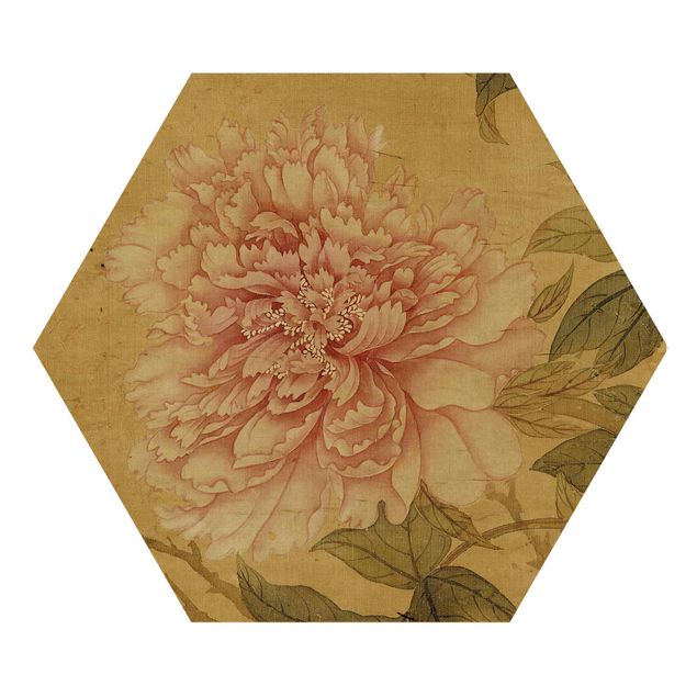 Tableaux en bois Yun Shouping - Chrysanthemum