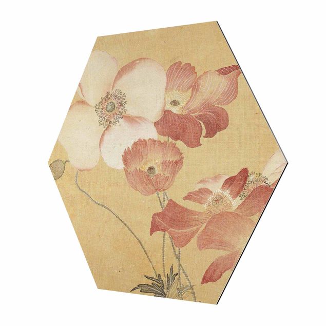 Tableaux muraux Yun Shouping - Poppy Flower