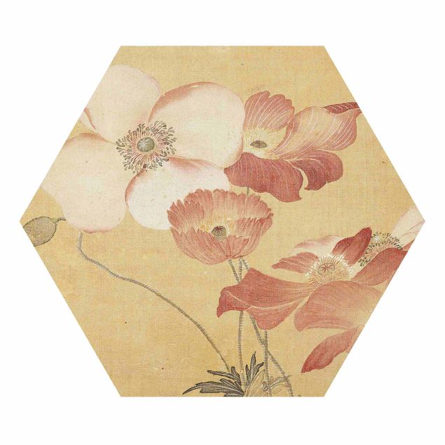 Tableaux florals Yun Shouping - Poppy Flower