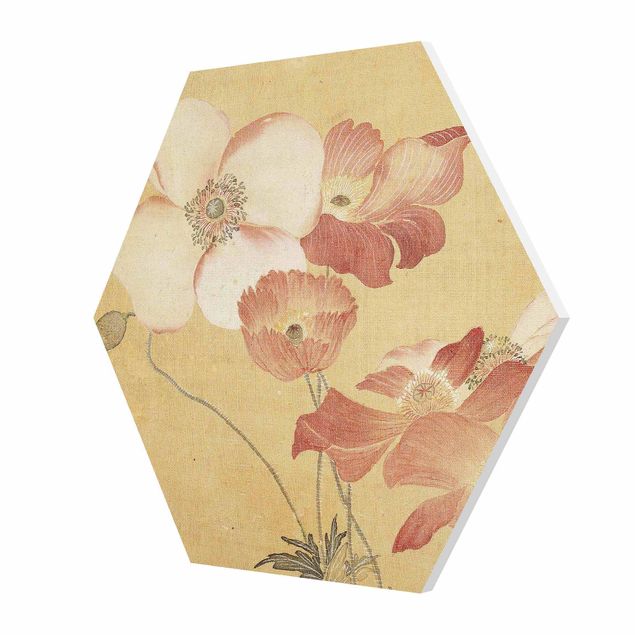 Tableau forex Yun Shouping - Poppy Flower