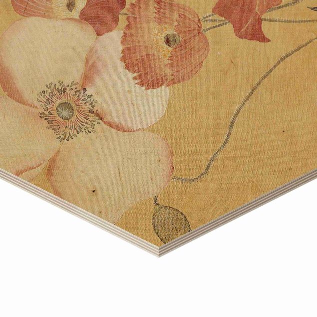 Copie tableaux Yun Shouping - Poppy Flower