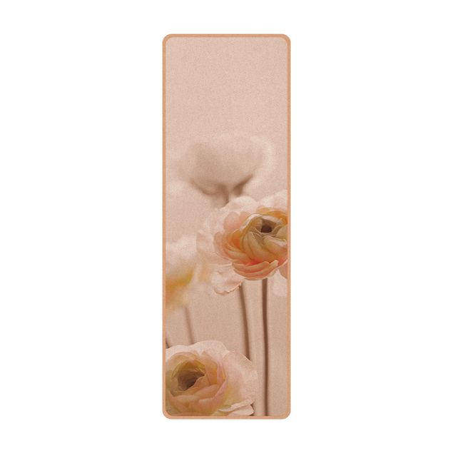 Tapis de yoga - Delicate Bouquet Of Light Pink Flowers