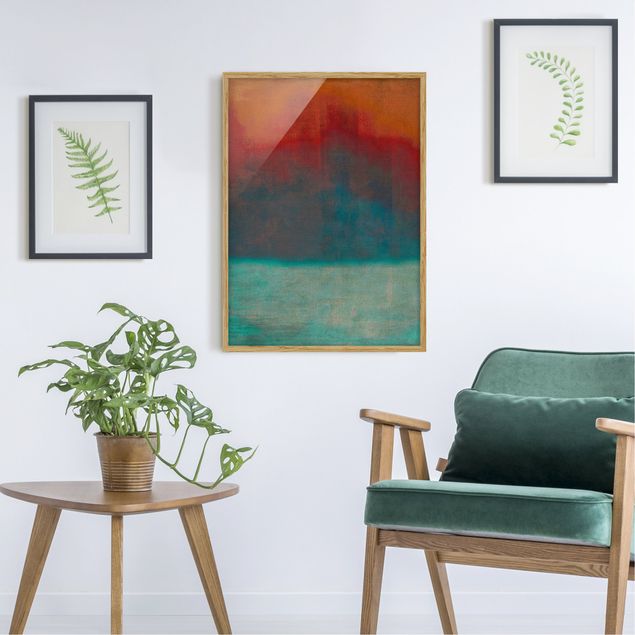 Tableau art abstrait At Home At The Ocean