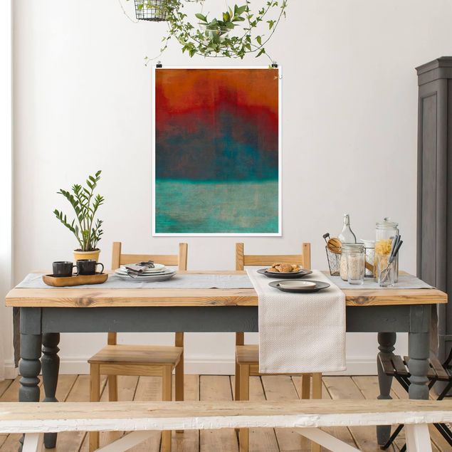 Tableaux abstraits At Home At The Ocean